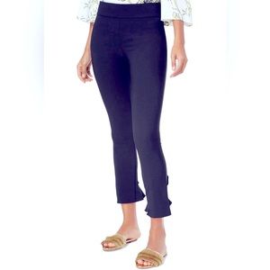 INC SKINNY LEG Ankle length mid rise Navy blue pant